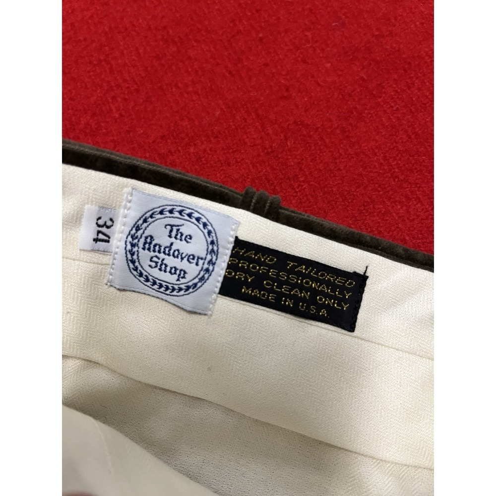 The Andover Shop Corduroy Size 34 Boot Cut Pants Brown Comfortable Soft - Picture 3 of 9